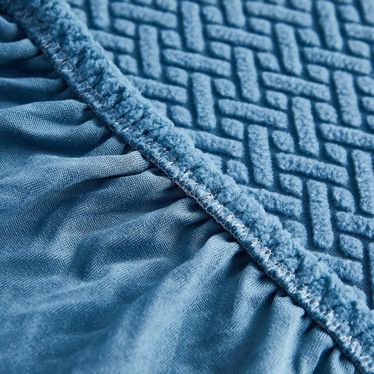 Sectional Sofa Cover with Stretchable Fabric and Easy Installation