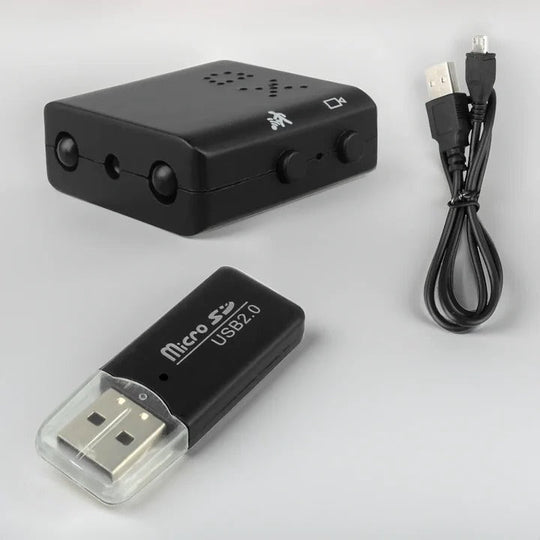 Security Camera with HD Recording and Portability