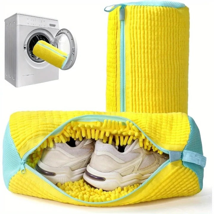Shoe Care Kit with Laundry Pouch and Washing Bag