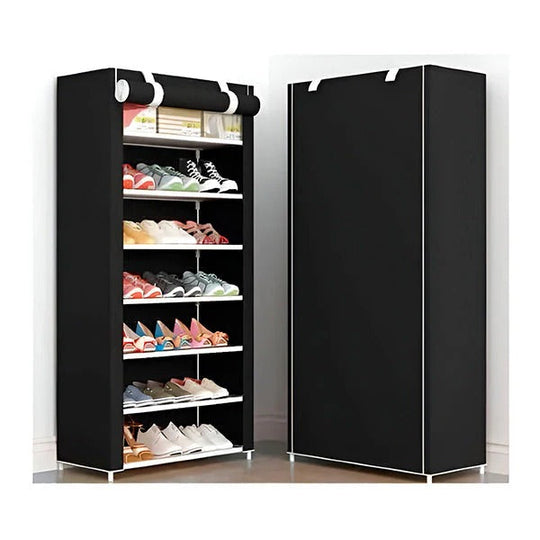 Shoe Rack with Vertical Design and Closet Storage