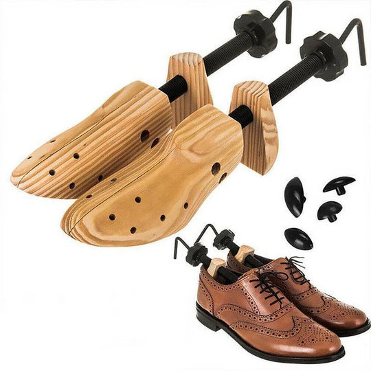 Shoe Trees with Adjustable Fit and Shape Support