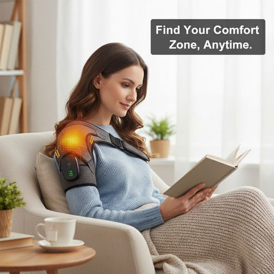 Shoulder Massager with Heat Therapy and Vibration