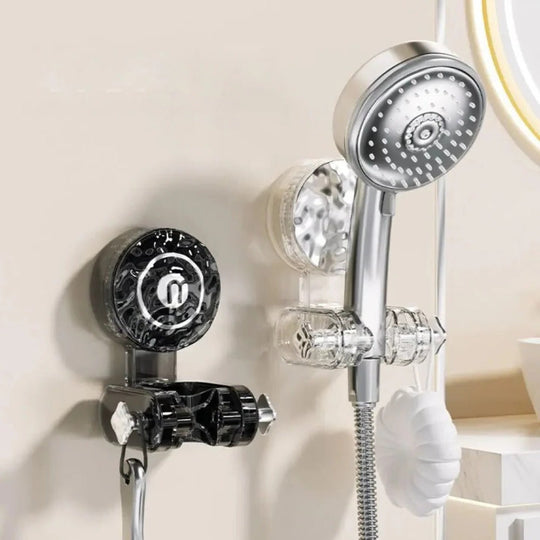 Shower Head Holder with Suction Cup and Adjustable Angle