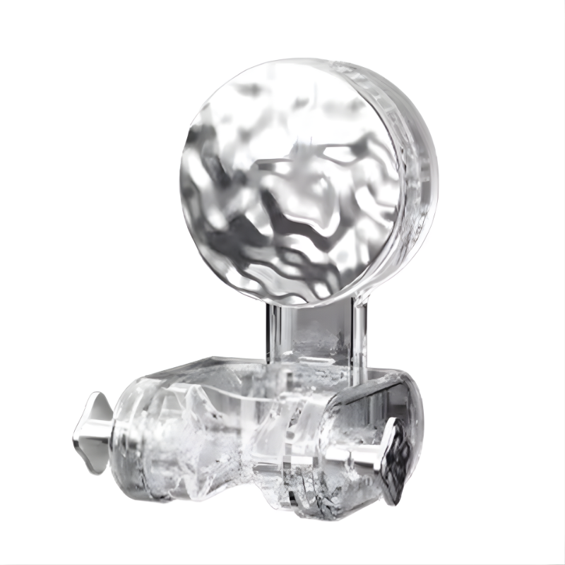 Shower Head Mount with Adjustable Suction and Rotatable Design