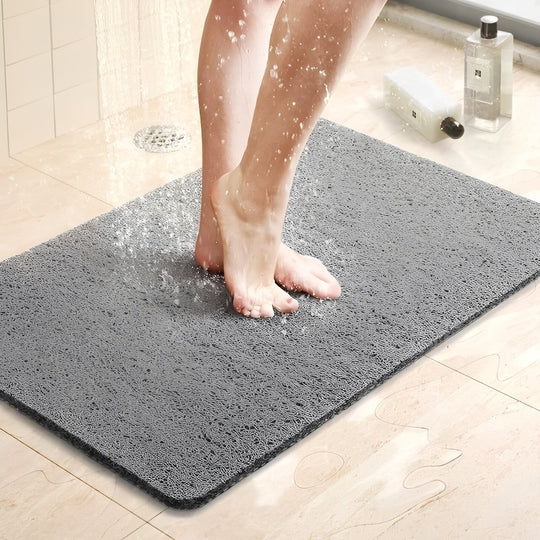 Shower Mat with Non-Slip Grip and Drainage Holes