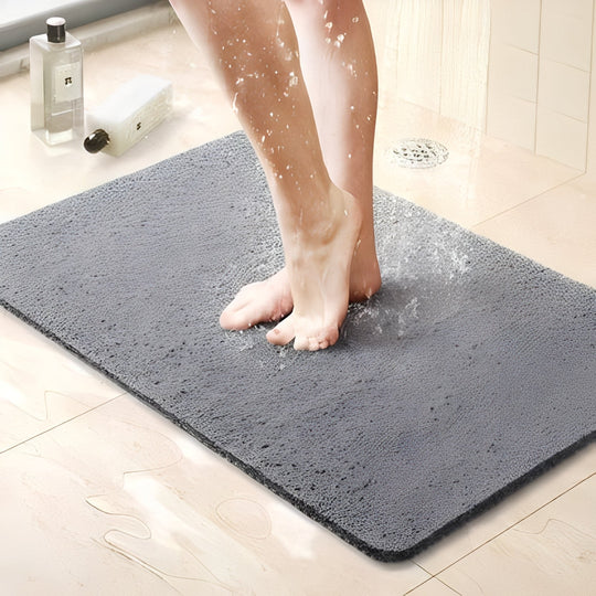 Shower Mat with Non-Slip Grip and Drainage Holes