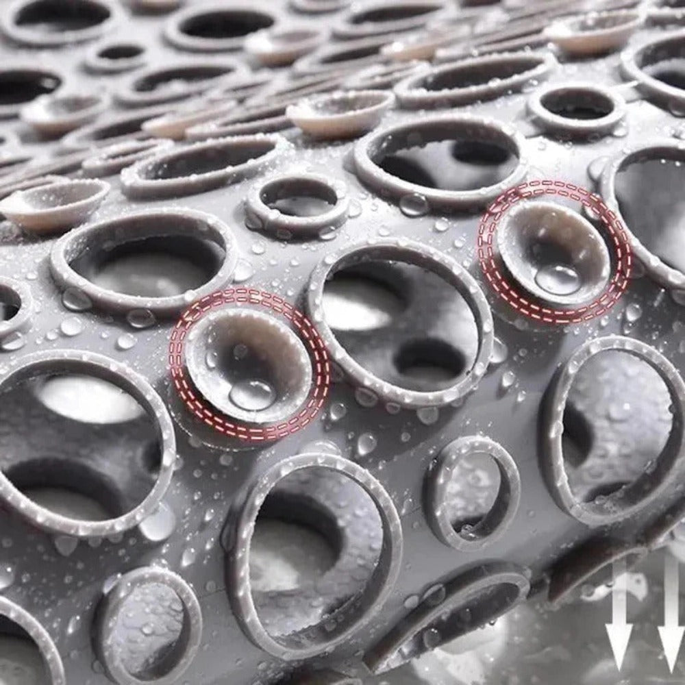 Shower Mat with Non-Slip Surface and Easy Cleaning