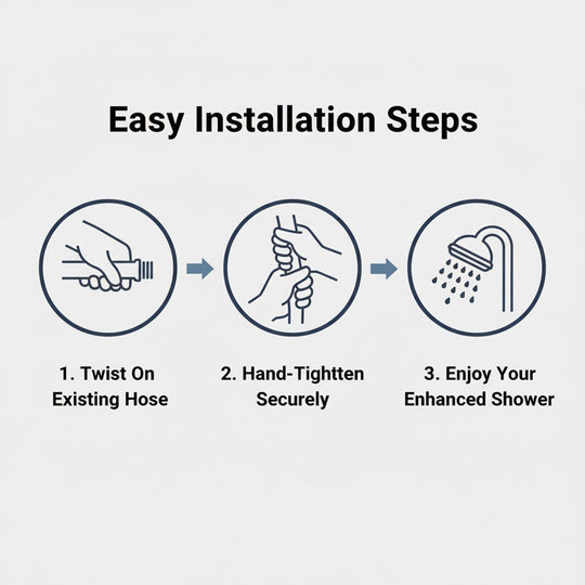 Showerhead with High Pressure and Water Filtration