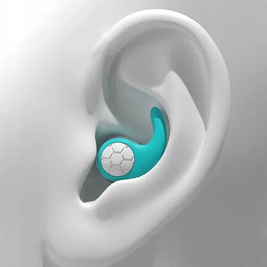 Silicone Earplugs with Reusable Design and Storage Case
