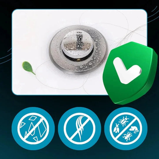 Sink Stopper with Odor Isolation and Pop-Up Design