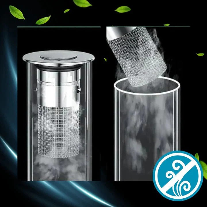 Sink Stopper with Odor Isolation and Pop-Up Design