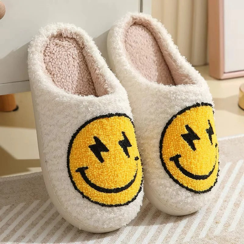 Slippers with Plush Comfort and Non-Slip Sole