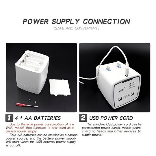 Smart Plant Waterer with WiFi Control and Drip System