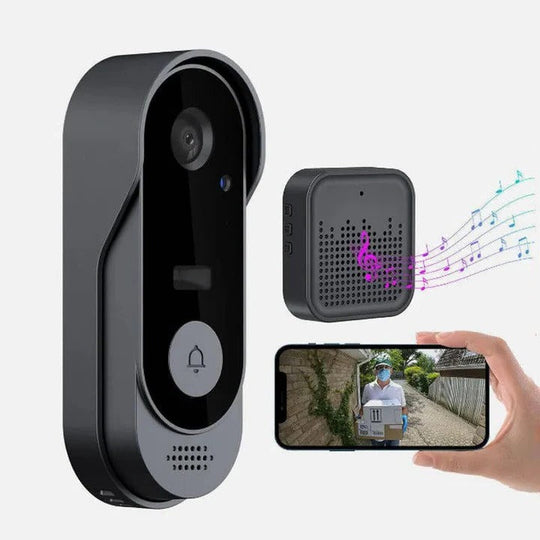 Smart Video Doorbell with Wireless Connectivity and Local Storage