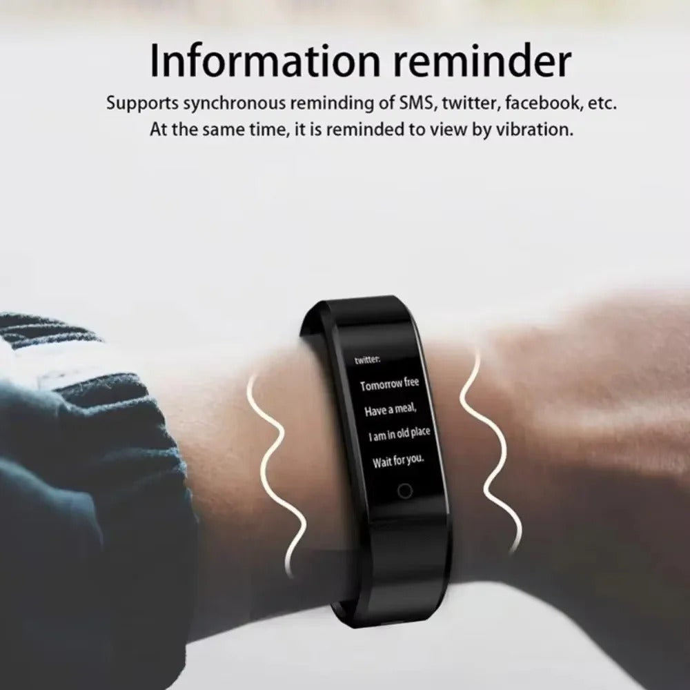 Smart Watch with Fitness Tracking and Heart Rate Monitor