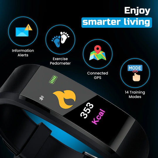 Smartwatch with Activity Tracking and LED Display