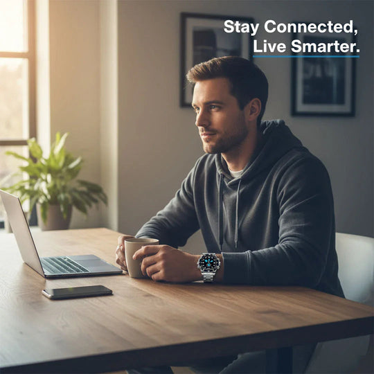 Smartwatch with Bluetooth and Activity Tracking