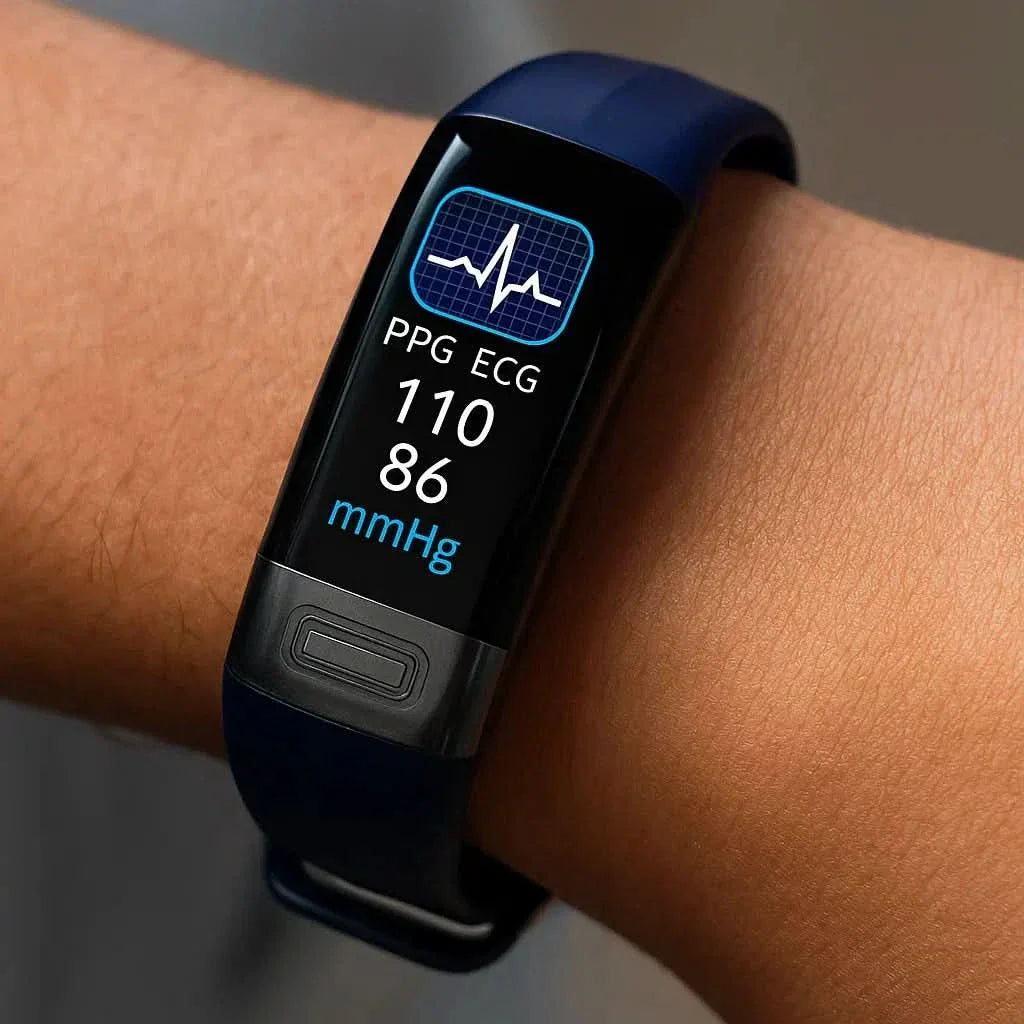 Smartwatch with ECG Monitoring and Fitness Tracking