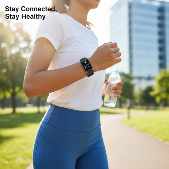 Smartwatch with ECG Monitoring and Fitness Tracking