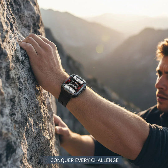 Smartwatch with Shock Resistance and Health Monitoring