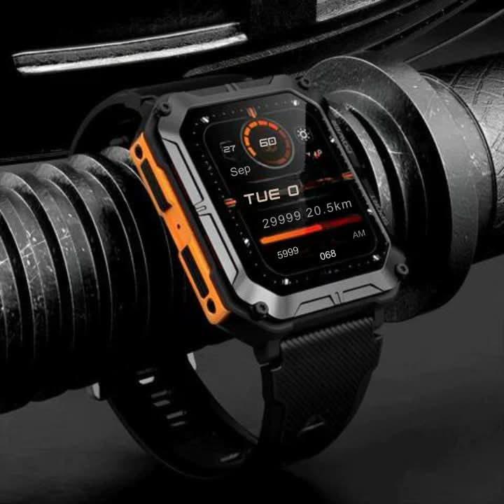 Smartwatch with Shock Resistance and Health Monitoring