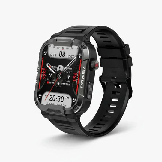Smartwatch with Shock Resistance and Health Monitoring