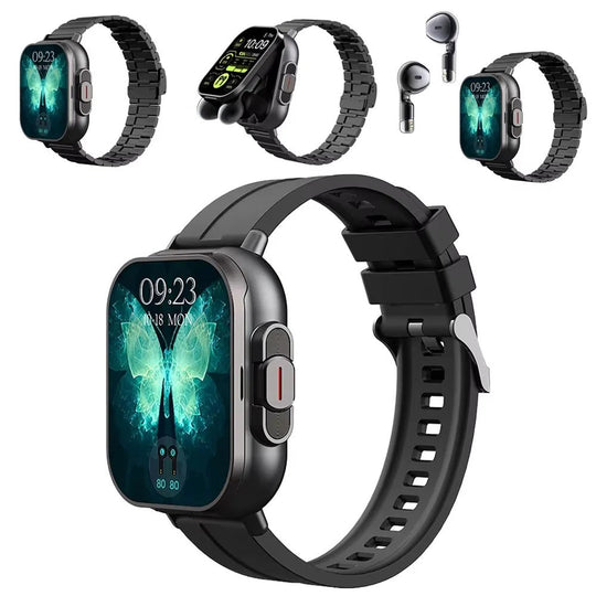 Smartwatch with TWS Earbuds and 2-Inch Display
