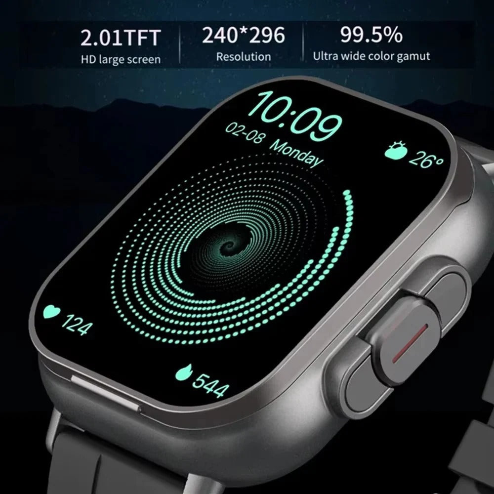 Smartwatch with TWS Earbuds and 2-Inch Display