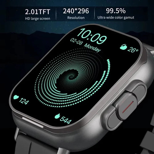 Smartwatch with TWS Earbuds and 2-Inch Display