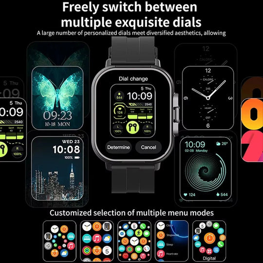 Smartwatch with TWS Earbuds and 2-Inch Display
