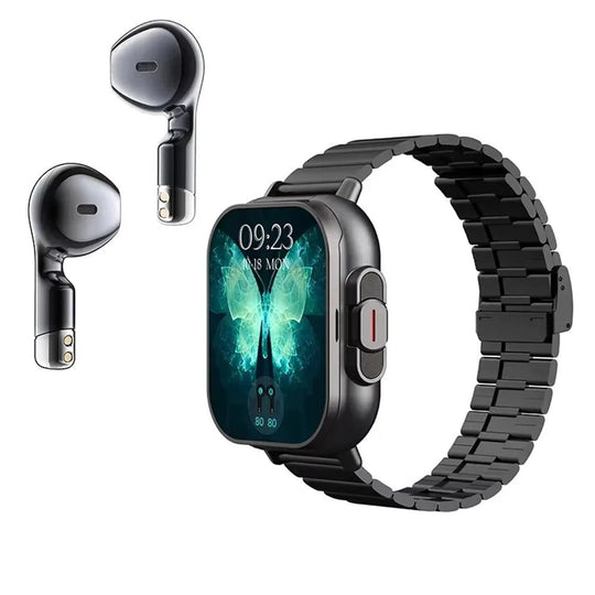 Smartwatch with TWS Earbuds and 2-Inch Display