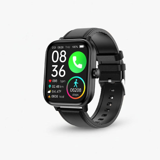 Smartwatch with Wellness Tracking and Bluetooth Connectivity