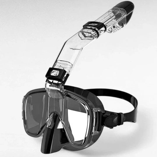 Snorkeling Mask with Dry Top and Adjustable Strap