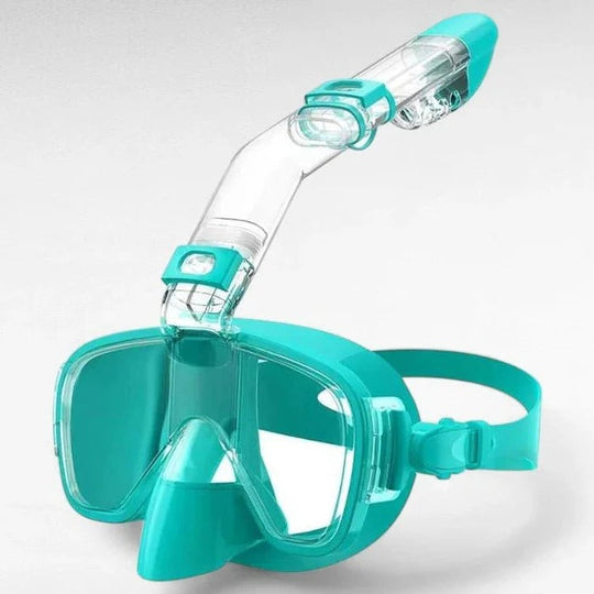 Snorkeling Mask with Dry Top and Adjustable Strap