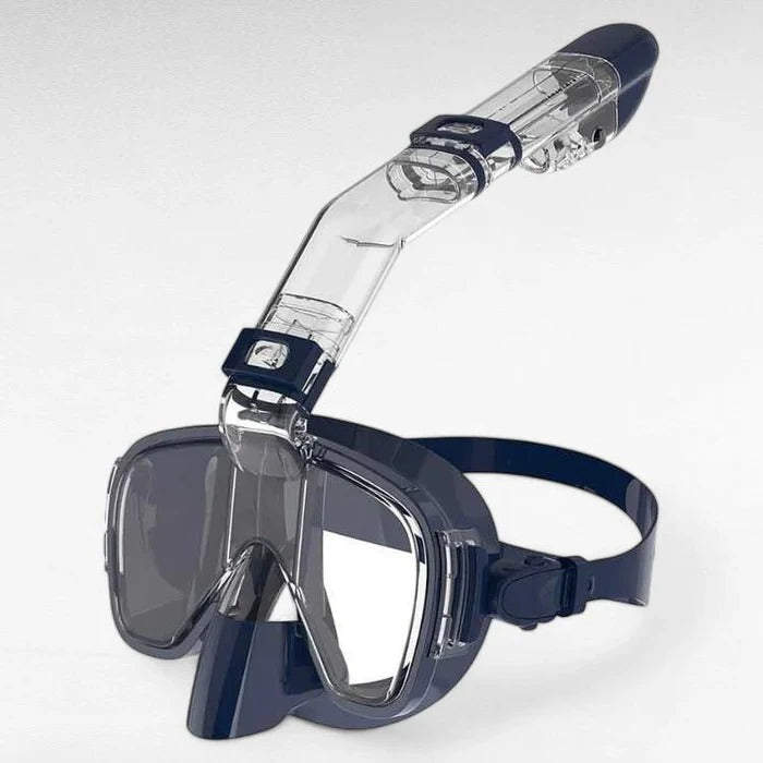 Snorkeling Mask with Dry Top and Adjustable Strap