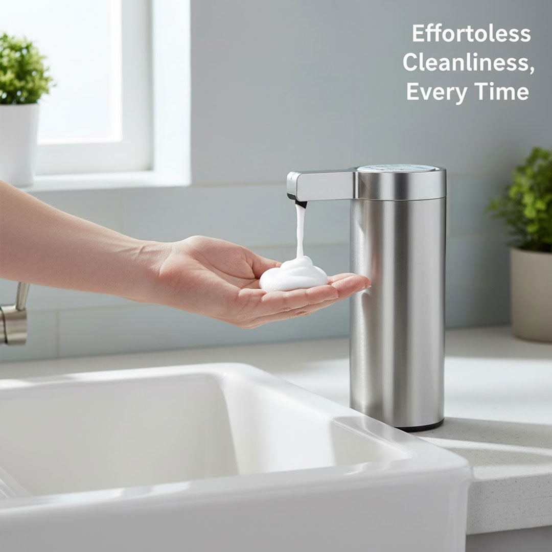 Soap Dispenser with Motion Sensor and Stainless Steel