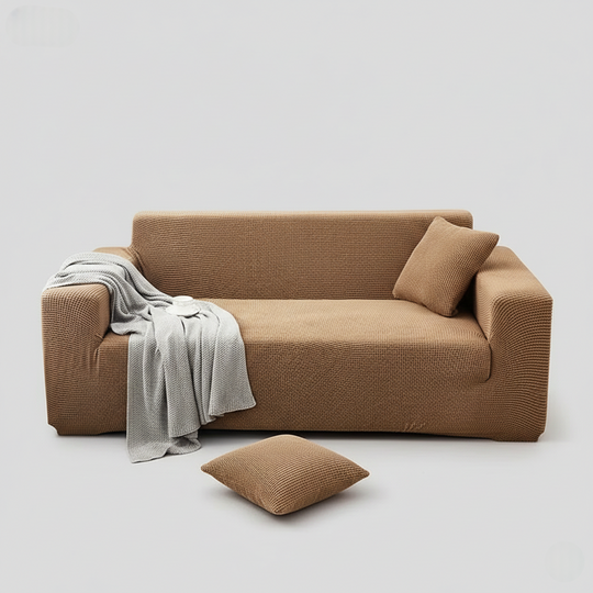 Sofa Cover with Stretch Fabric and Machine Washable Design