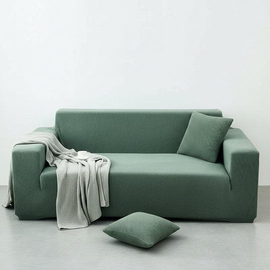 Sofa Cover with Stretch Fabric and Machine Washable Design