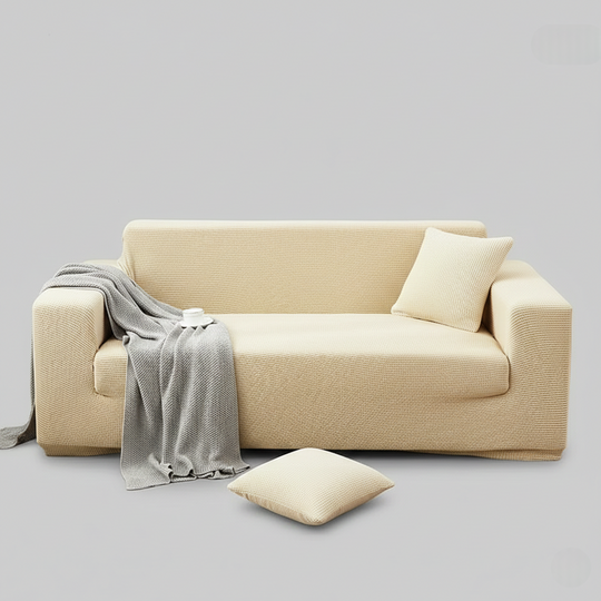 Sofa Cover with Stretch Fabric and Machine Washable Design