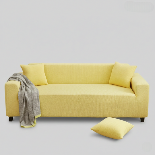 Sofa Cover with Stretch Fabric and Machine Washable Design