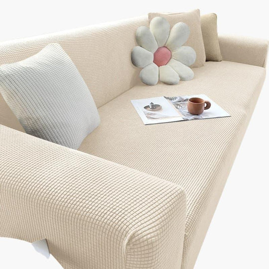 Sofa Cover with Stretch Fit and Non-Slip Design