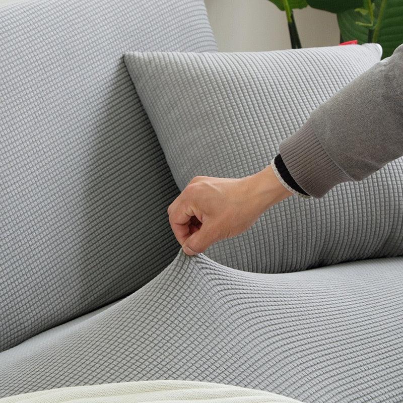 Sofa Cover with Stretch Fit and Non-Slip Design