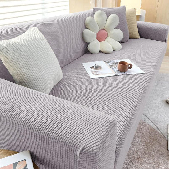 Sofa Cover with Stretch Fit and Non-Slip Design
