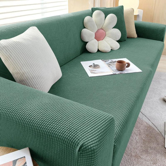 Sofa Cover with Stretch Fit and Non-Slip Design