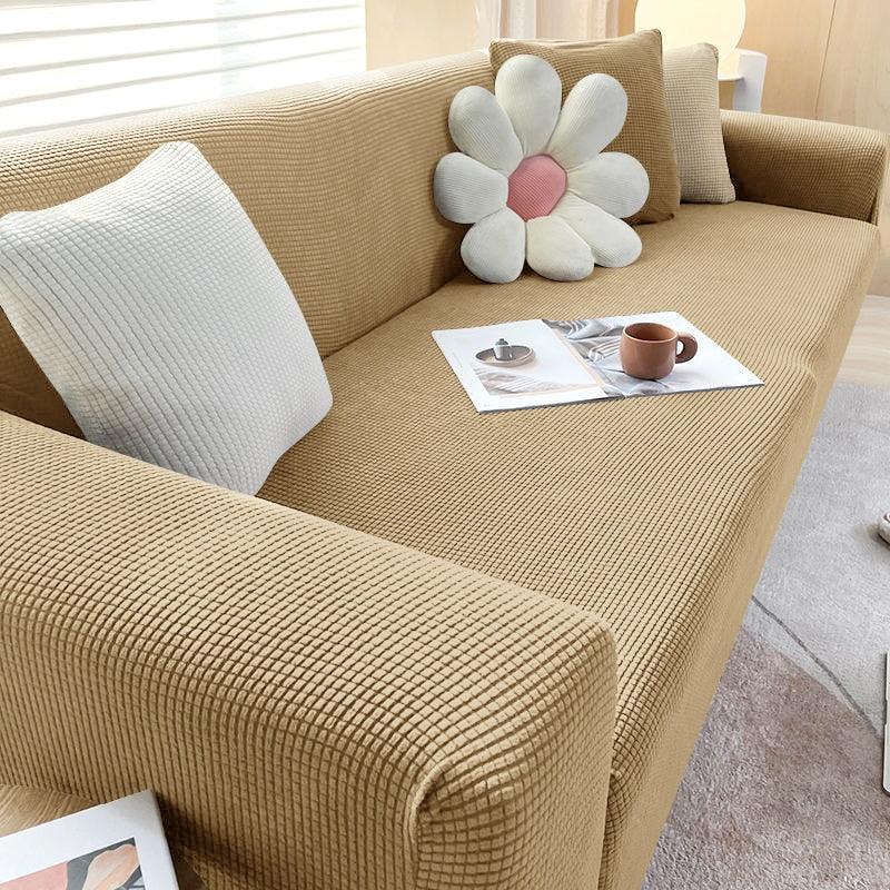 Sofa Cover with Stretch Fit and Non-Slip Design