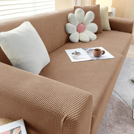 Sofa Cover with Stretch Fit and Non-Slip Design