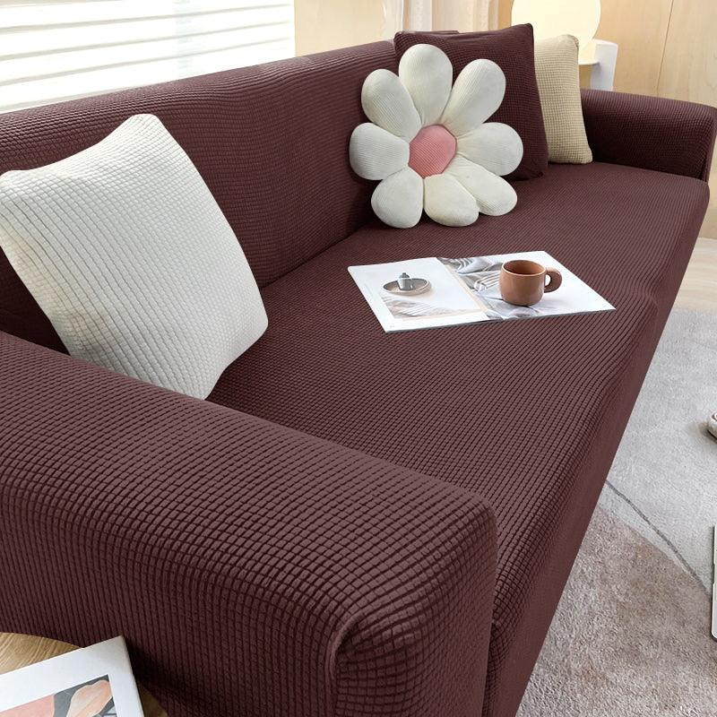 Sofa Cover with Stretch Fit and Non-Slip Design