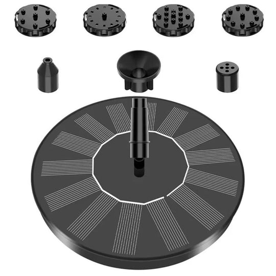 Solar Fountain Pump with Floating Design and Bird Bath Compatibility