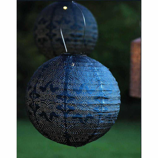 Solar Lantern - Globe Design - Outdoor Lighting - Luvonic