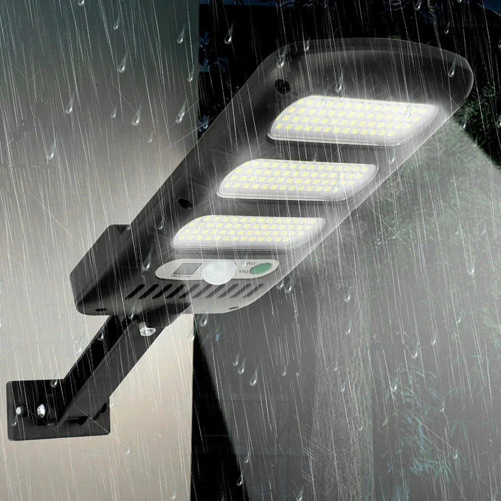 Solar Street Light with LED Motion Sensor and Weatherproof Design